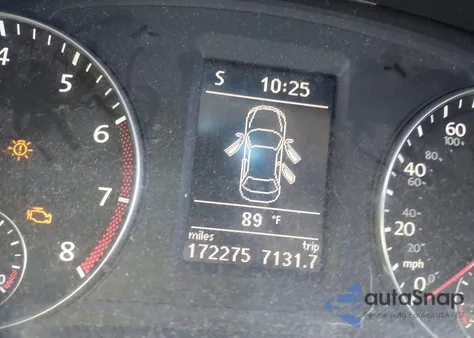 2012 Volkswagen Passat 2.5L Se from USA, damaged, VIN 1VWBP7A30CC047860